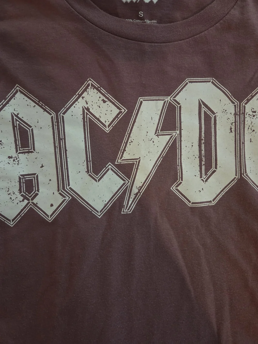AC/DC Kids' Short Sleeve Graphic Tee - Mauve